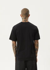 AFENDS Mens Vinyl - Retro Tee - Black - Afends mens vinyl   retro tee   black