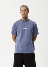 AFENDS Mens Vinyl - Retro Tee - Marlin - Afends mens vinyl   retro tee   marlin