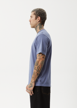 AFENDS Mens Vinyl - Retro Tee - Marlin - Afends mens vinyl   retro tee   marlin