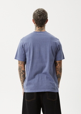 AFENDS Mens Vinyl - Retro Tee - Marlin - Afends mens vinyl   retro tee   marlin