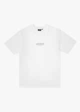 AFENDS Mens Vinyl - Retro Tee - White - Afends mens vinyl   retro tee   white