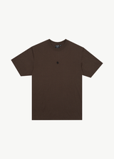 AFENDS Mens Flame - Retro Tee - Coffee - Afends mens flame   retro tee   coffee