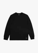 AFENDS Mens Essential - Long Sleeve Tee - Black - Afends mens essential   long sleeve tee   black