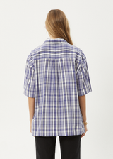AFENDS Mens Check Out - Short Sleeve Shirt - Marlin - Afends mens check out   short sleeve shirt   marlin 