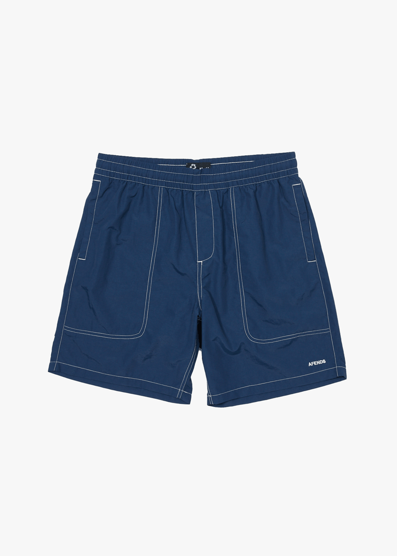 AFENDS Mens Baywatch - Swim Short 18