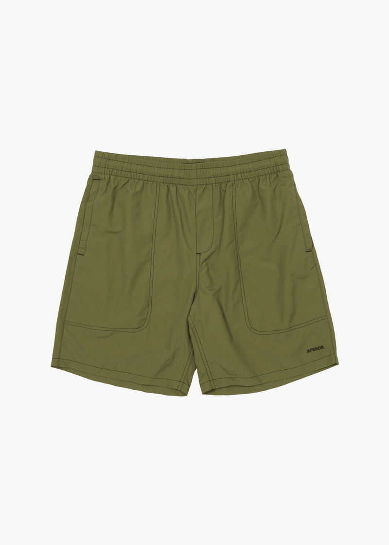 AFENDS Mens Baywatch - Swim Short 18