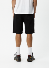 AFENDS Mens Lil C - Denim Baggy Short 22