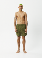 AFENDS Mens Baywatch - Swim Short 18