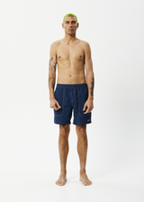AFENDS Mens Baywatch - Swim Short 18