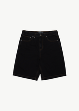 AFENDS Mens Lil C - Denim Baggy Short 22