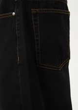 AFENDS Mens Lil C - Denim Baggy Short 22