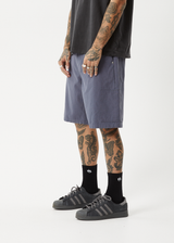 AFENDS Mens Harper - Canvas Workwear Short 20