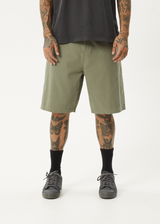 AFENDS Mens Harper - Canvas Workwear Short 22