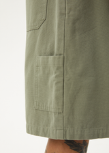 AFENDS Mens Harper - Canvas Workwear Short 22