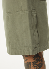 AFENDS Mens Harper - Canvas Workwear Short 22