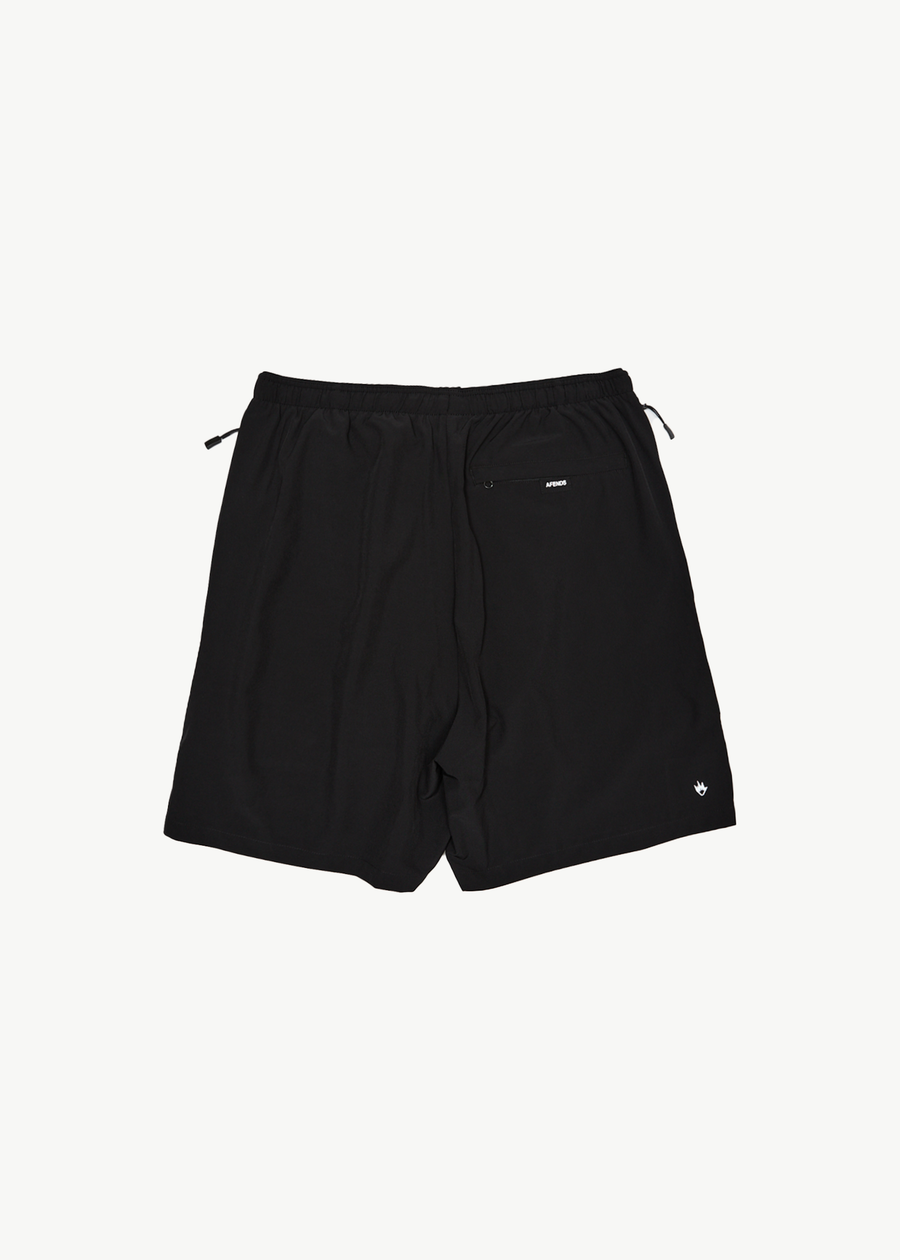 AFENDS Mens Kettle-Ish - Performance Short 18" - Black