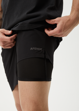 AFENDS Mens Kettle-Ish - Performance Short 18