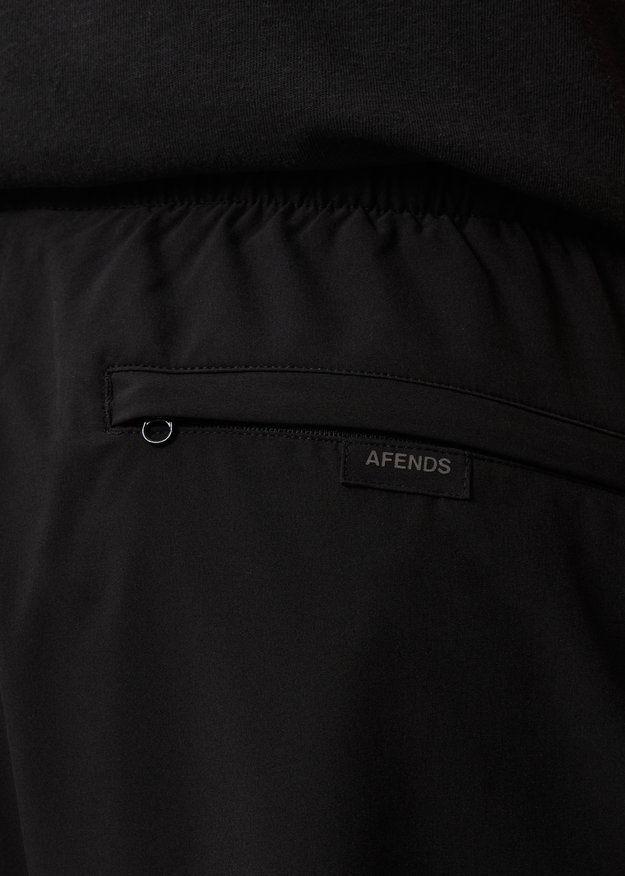 AFENDS Mens Kettle-Ish - Performance Short 18" - Black