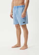 AFENDS Mens The Dopamine - Organic Swim Short 18