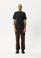 AFENDS Mens Richmond - Workwear Pant - Coffee - Afends mens richmond   workwear pant   coffee