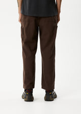 AFENDS Mens Richmond - Workwear Pant - Coffee - Afends mens richmond   workwear pant   coffee