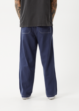 AFENDS Mens Pablo - Baggy Pant - Navy - Afends mens pablo   baggy pant   navy