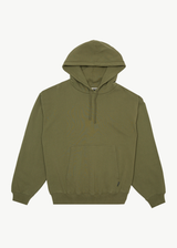 AFENDS Mens Genesis - Boxy Hoodie - Military - Afends mens genesis   boxy hoodie   military