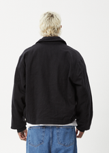 AFENDS Mens Oracle - Workwear Jacket - Black - Afends mens oracle   workwear jacket   black