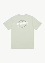 AFENDS Mens Questions - Graphic Retro Tee - Eucalyptus - Afends mens questions   graphic retro tee   eucalyptus