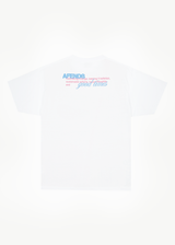 AFENDS Mens Good Times - Graphic Boxy Tee - White - Afends mens good times   graphic boxy tee   white