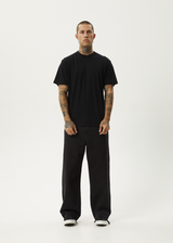 AFENDS Mens Classic - Retro Tee - Black - Afends mens classic   retro tee   black