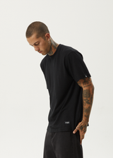 AFENDS Mens Classic - Retro Tee - Black - Afends mens classic   retro tee   black