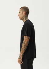 AFENDS Mens Classic - Retro Tee - Black - Afends mens classic   retro tee   black