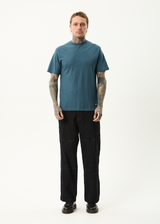 AFENDS Mens Classic - Retro Tee - Fuel - Afends mens classic   retro tee   fuel