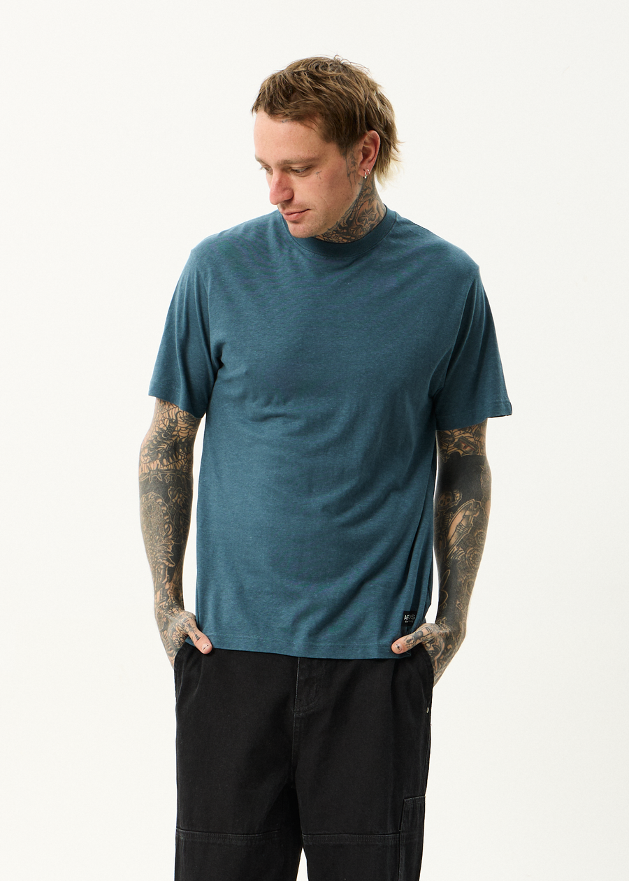 AFENDS Mens Classic - Retro Tee - Fuel