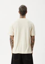 AFENDS Mens Classic - Retro Tee - Sand - Afends mens classic   retro tee   sand