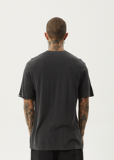 AFENDS Mens Classic - Retro Tee - Stone Black - Afends mens classic   retro tee   stone black
