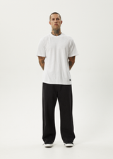 AFENDS Mens Classic - Retro Tee - White - Afends mens classic   retro tee   white