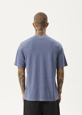 AFENDS Mens Classic - Retro Tee - Washed Marlin - Afends mens classic   retro tee   washed marlin