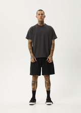 AFENDS Mens Ninety Eights - Oversized Short 20