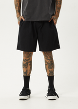 AFENDS Mens Ninety Eights - Oversized Short 20