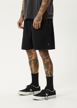 AFENDS Mens Ninety Eights - Oversized Short 20