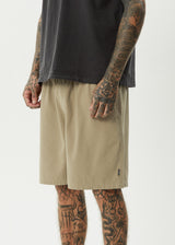 AFENDS Mens Ninety Eights - Oversized Short 20