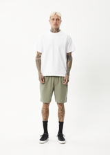 AFENDS Mens Ninety Eights - Oversized Short 20