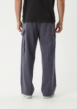 AFENDS Mens Richmond - Canvas Workwear Pant - Marlin - Afends mens richmond   canvas workwear pant   marlin