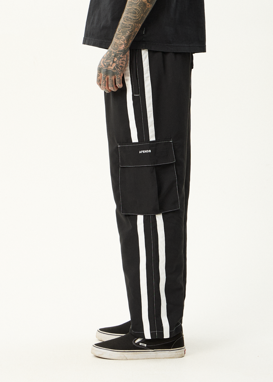 AFENDS Mens House Related - Cargo Pant - Black
