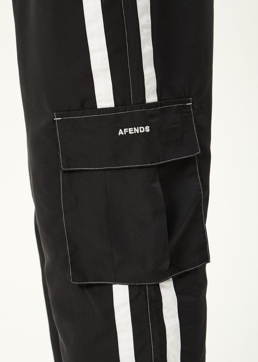 AFENDS Mens House Related - Cargo Pant - Black