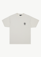 AFENDS Mens Graveyard - Boxy Tee - Moonbeam - Afends mens graveyard   boxy tee   moonbeam
