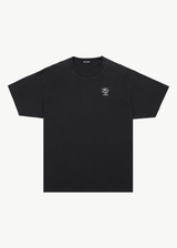AFENDS Mens Graveyard - Boxy Tee - Stone Black - Afends mens graveyard   boxy tee   stone black