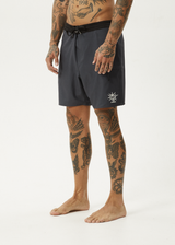 AFENDS Mens Graveyard - Surf Related Boardshort 18